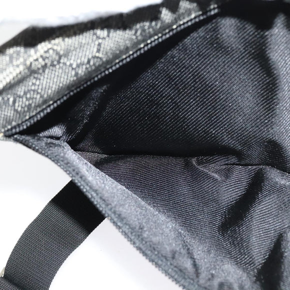 GUCCI GG Canvas Waist bag Gray Silver 28566 Auth 134140
