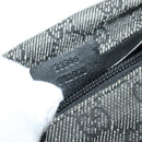GUCCI GG Canvas Waist bag Gray Silver 28566 Auth 134140-12
