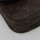 LOUIS VUITTON Monogram Saint Cloud MM Shoulder Bag M51243 LV Auth 134143-11