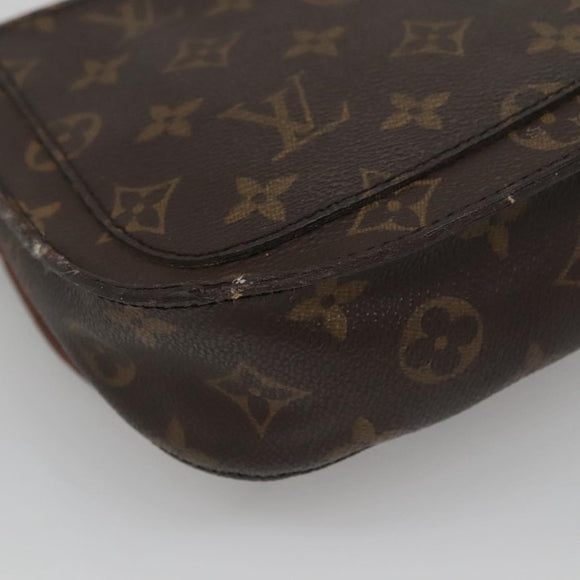 LOUIS VUITTON Monogram Saint Cloud MM Shoulder Bag M51243 LV Auth 134143