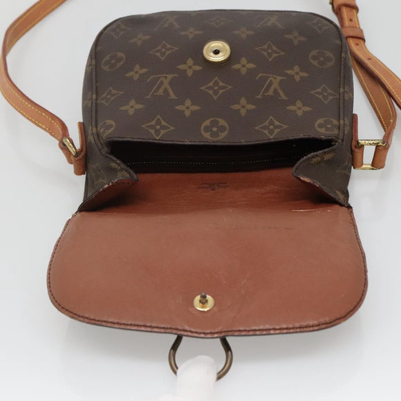 LOUIS VUITTON Monogram Saint Cloud MM Shoulder Bag M51243 LV Auth 134143