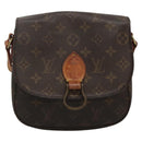 LOUIS VUITTON Monogram Saint Cloud MM Shoulder Bag M51243 LV Auth 134143-2