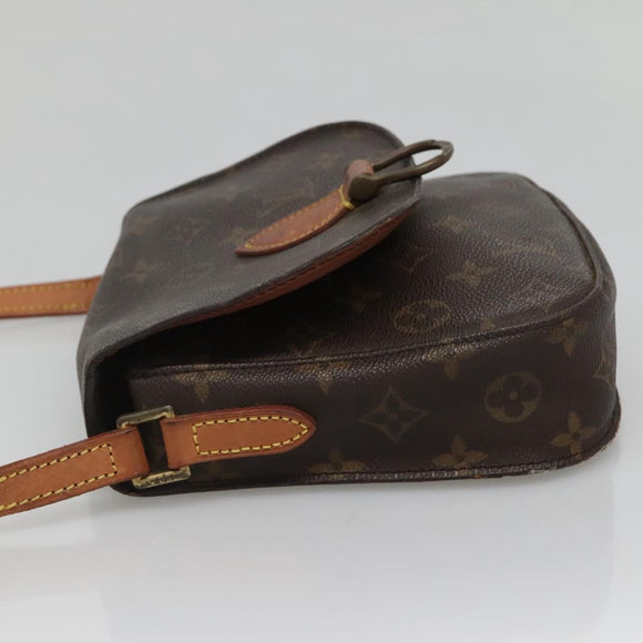 LOUIS VUITTON Monogram Saint Cloud MM Shoulder Bag M51243 LV Auth 134143