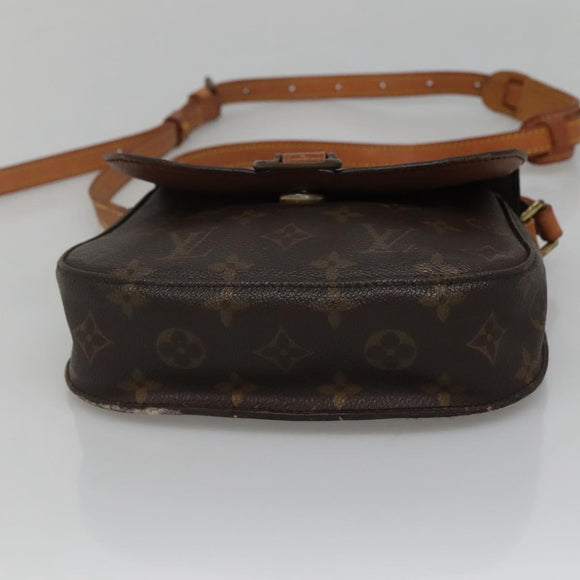 LOUIS VUITTON Monogram Saint Cloud MM Shoulder Bag M51243 LV Auth 134143