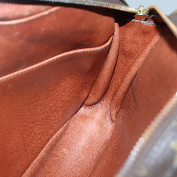 LOUIS VUITTON Monogram Compiegne 28 Clutch Bag M51845 LV Auth 134145