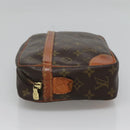 LOUIS VUITTON Monogram Compiegne 28 Clutch Bag M51845 LV Auth 134145-3