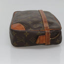 LOUIS VUITTON Monogram Compiegne 28 Clutch Bag M51845 LV Auth 134145-4