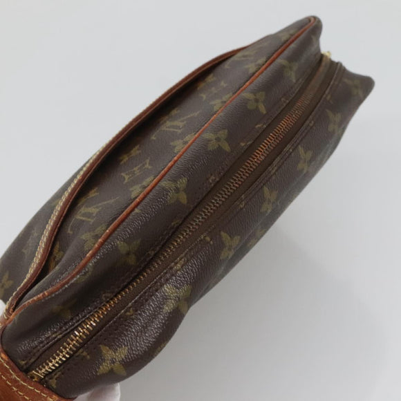 LOUIS VUITTON Monogram Compiegne 28 Clutch Bag M51845 LV Auth 134145