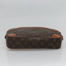 LOUIS VUITTON Monogram Compiegne 28 Clutch Bag M51845 LV Auth 134145-6