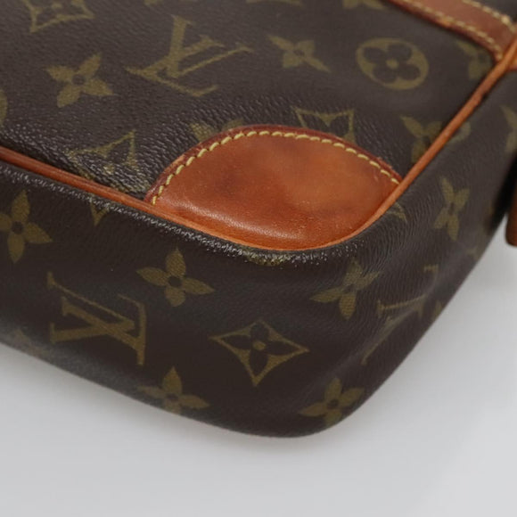 LOUIS VUITTON Monogram Compiegne 28 Clutch Bag M51845 LV Auth 134145