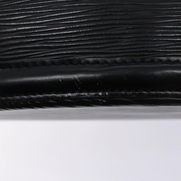LOUIS VUITTON Epi Saint Jacques Shopping Shoulder Bag Black M52262 Auth 134163
