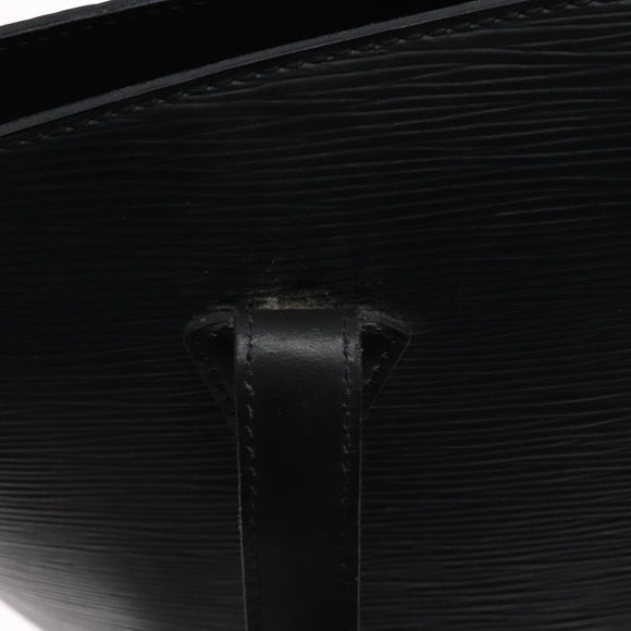LOUIS VUITTON Epi Saint Jacques Shopping Shoulder Bag Black M52262 Auth 134163