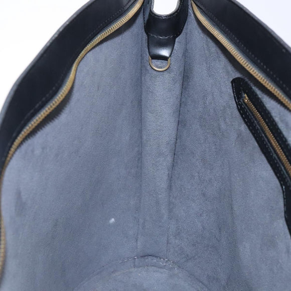 LOUIS VUITTON Epi Saint Jacques Shopping Shoulder Bag Black M52262 Auth 134163