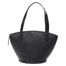 LOUIS VUITTON Epi Saint Jacques Shopping Shoulder Bag Black M52262 Auth 134163-2