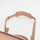 Chloe Everston Hand Bag Leather 2way Beige Gold Auth 134169V-14