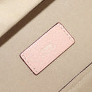 Chloe Everston Hand Bag Leather 2way Beige Gold Auth 134169V-21