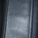 CELINE Edge Hand Bag Leather Orange Silver Auth 134171-18