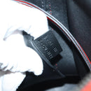 CELINE Edge Hand Bag Leather Orange Silver Auth 134171-22