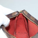 LOUIS VUITTON Damier Ebene Trousse Makeup Pouch N51982 LV Auth 134173-19