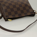 LOUIS VUITTON Damier Ebene Trousse Makeup Pouch N51982 LV Auth 134173-6