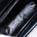 GUCCI Bamboo Hand Bag Leather Black Gold 000 781 0295 Auth 134179-10