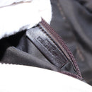 LOEWE Anagram Amazona 36 Hand Bag Leather White Silver Auth 134180-12