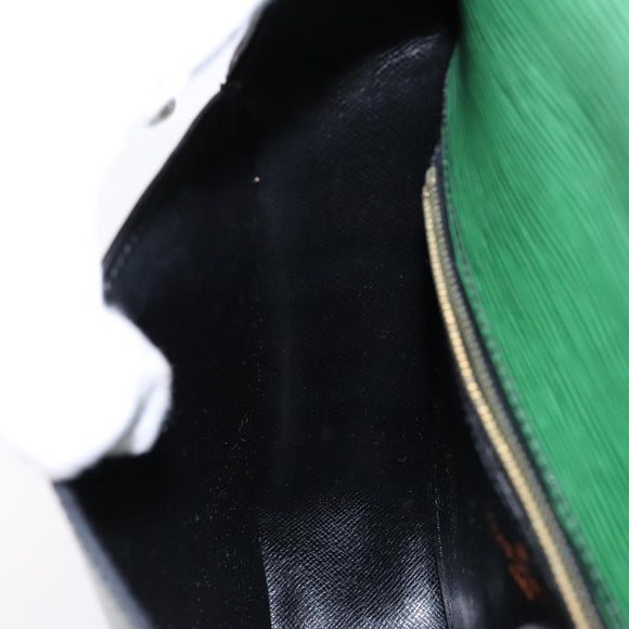 LOUIS VUITTON Epi Saint Cloud GM Shoulder Bag Green M52194 LV Auth 134184