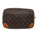 LOUIS VUITTON Monogram Compiegne 28 Clutch Bag M51845 LV Auth 134193-2