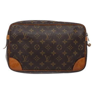 LOUIS VUITTON Monogram Compiegne 28 Clutch Bag M51845 LV Auth 134193 - 0