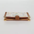 LOUIS VUITTON Multicolor Agenda PM Day Planner Cover White R21074 Auth 134196-3