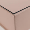 FENDI box Shoulder Bag Leather Pink Gold Auth 134203M-15