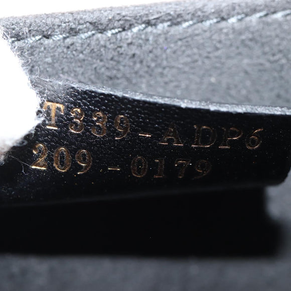 FENDI box Shoulder Bag Leather Pink Gold Auth 134203M