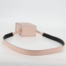 FENDI box Shoulder Bag Leather Pink Gold Auth 134203M-7