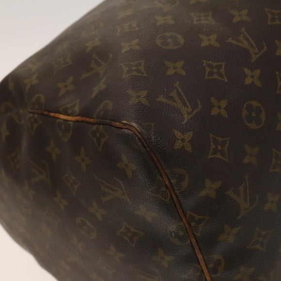 LOUIS VUITTON Monogram Keepall 55 Boston Bag M41424 LV Auth 134208