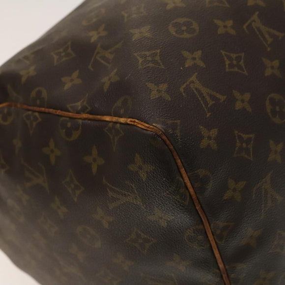 LOUIS VUITTON Monogram Keepall 55 Boston Bag M41424 LV Auth 134208