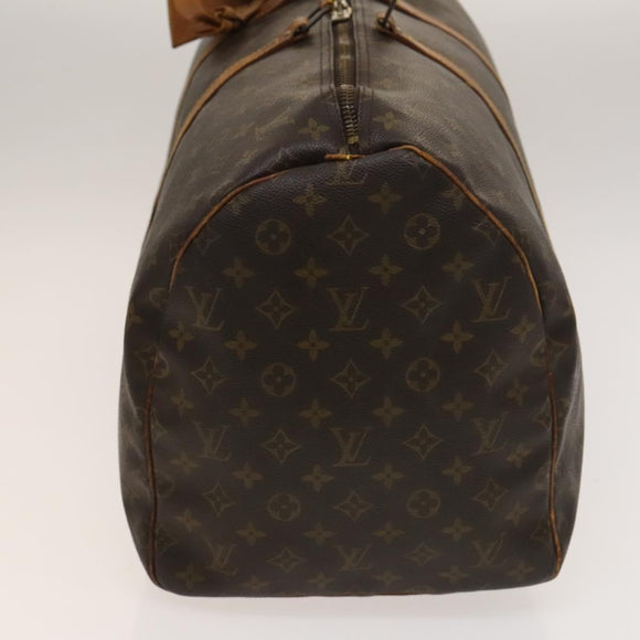 LOUIS VUITTON Monogram Keepall 55 Boston Bag M41424 LV Auth 134208