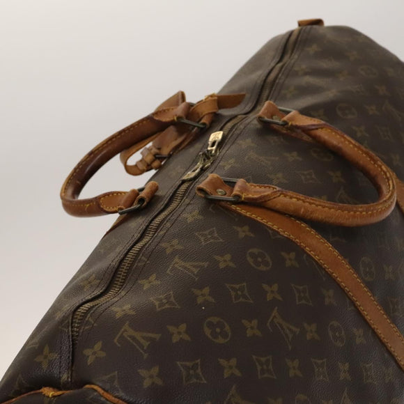 LOUIS VUITTON Monogram Keepall 55 Boston Bag M41424 LV Auth 134208