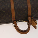 LOUIS VUITTON Monogram Keepall 55 Boston Bag M41424 LV Auth 134208-7