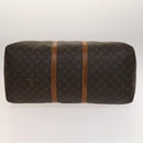 LOUIS VUITTON Monogram Keepall 55 Boston Bag M41424 LV Auth 134208-5