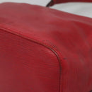 LOUIS VUITTON Epi Petit Noe Shoulder Bag Red M44107 LV Auth 134214-8
