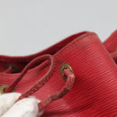 LOUIS VUITTON Epi Petit Noe Shoulder Bag Red M44107 LV Auth 134214-9