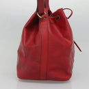 LOUIS VUITTON Epi Petit Noe Shoulder Bag Red M44107 LV Auth 134214-3