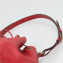 LOUIS VUITTON Epi Petit Noe Shoulder Bag Red M44107 LV Auth 134214-14