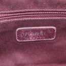 CHANEL Matelasse 25 Chain Shoulder Bag Leather Brown Silver CC Auth 134215-23