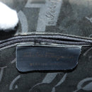 Salvatore Ferragamo Gancini Shoulder Bag Leather Black Gold Auth 134227-17