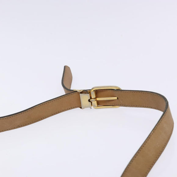 Christian Dior Honeycomb Canvas Shoulder Bag PVC Black Gold Auth 134233