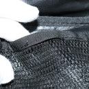 FENDI Zucca Canvas Shoes bag Brown Black Auth 134236-12