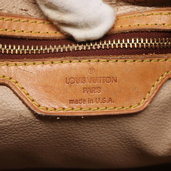 LOUIS VUITTON Monogram Bucket GM Shoulder Bag M42236 LV Auth 134242