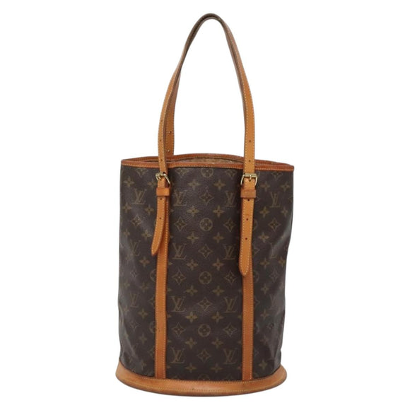 LOUIS VUITTON Monogram Bucket GM Shoulder Bag M42236 LV Auth 134242