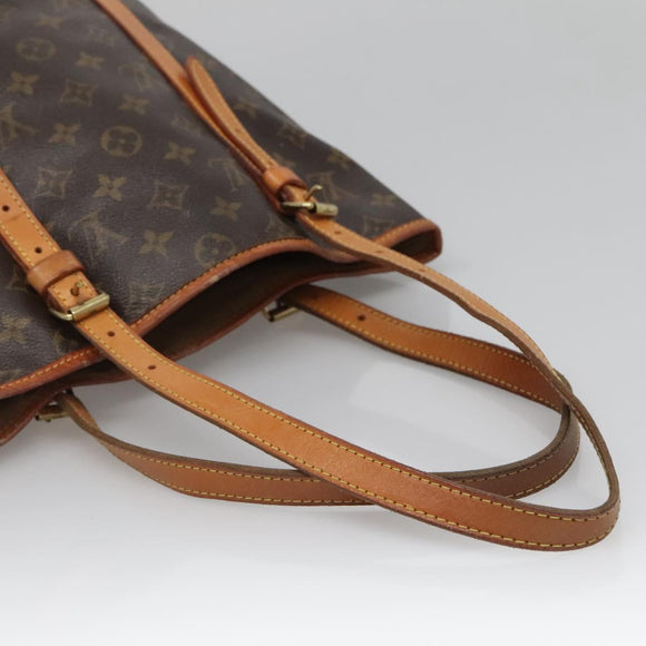 LOUIS VUITTON Monogram Bucket GM Shoulder Bag M42236 LV Auth 134242